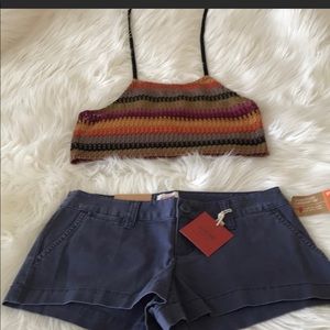Mossimo Shorts and Crop Top Excellent Condition.